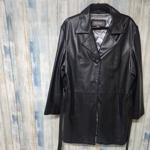 Women Wilsons Leather Thinsulate XL Car Coat
